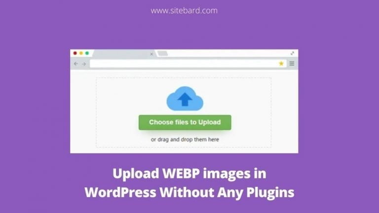 Upload WEBP images in WordPress