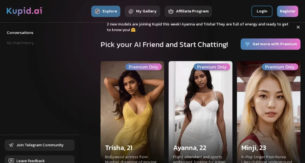 How to Create FREE AI Hot Girl from Text Prompts 4 Kupid AI Top Virtual Companions