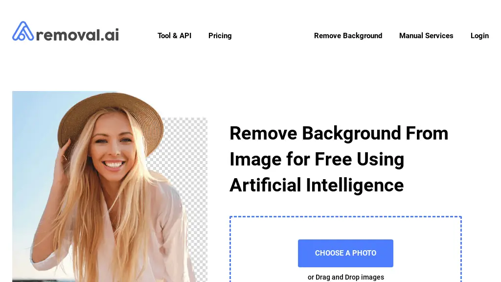 removal.ai free AI clothes remover