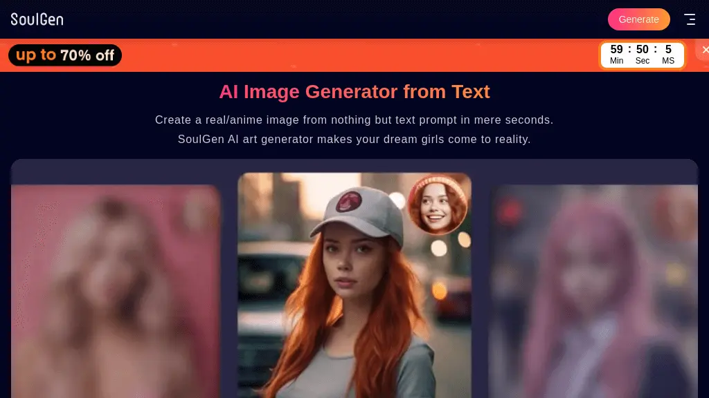 How to Create FREE AI Hot Girl from Text Prompts 3 SoulGen Hot Girl AI Generator