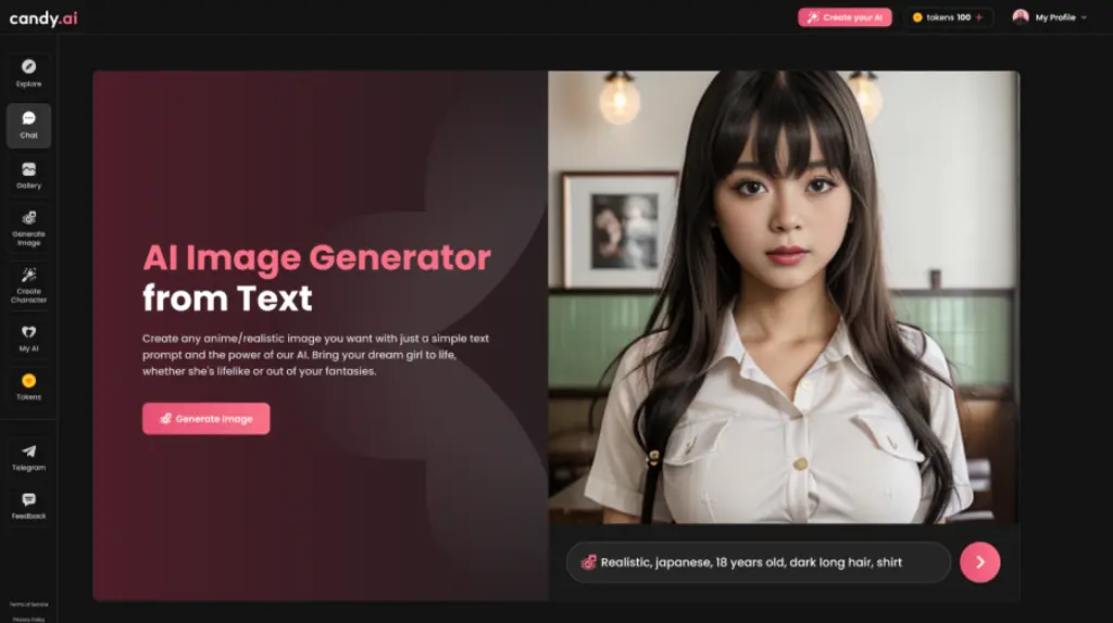 Candy AI Best Adult AI Image Generator to Create Adult Images 3