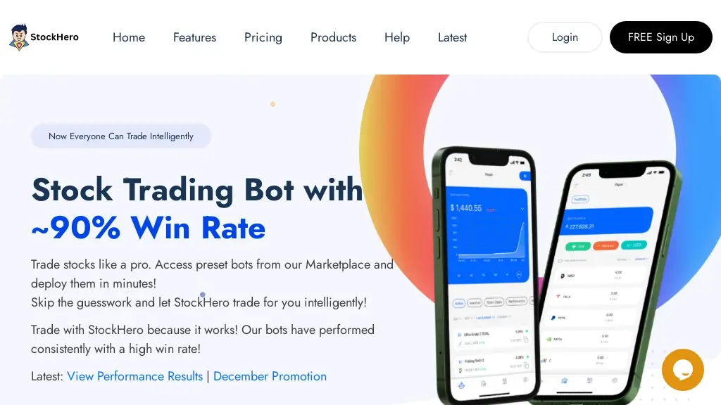 Stock Hero AI stock trading bot