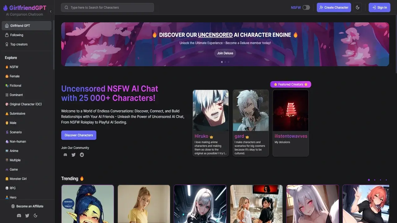 GPTGirlfriend: Your Ultimate AI Companion in 2024