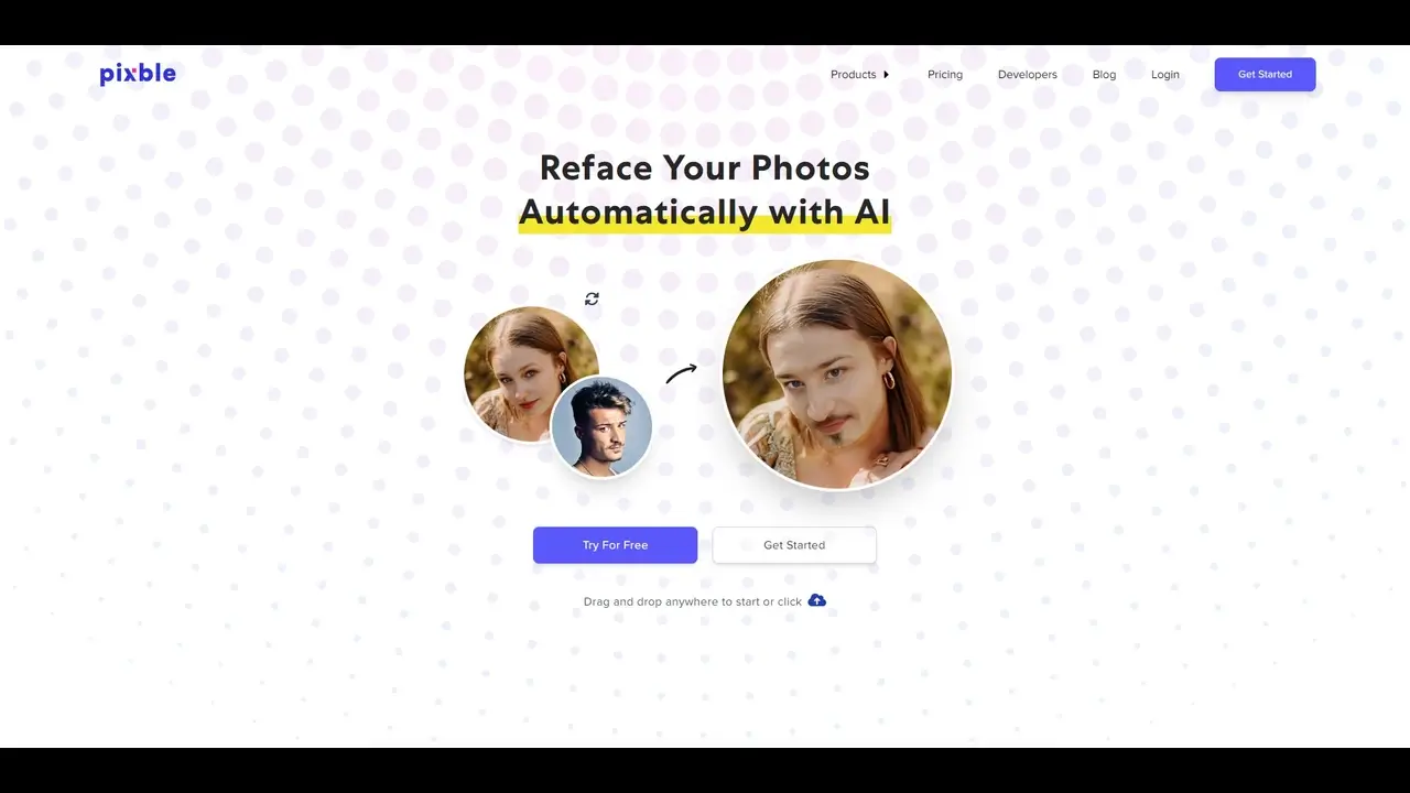 Free Face Swap Online - Pixble AI Face Swapper