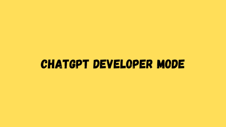 How to Enable ChatGPT Developer Mode