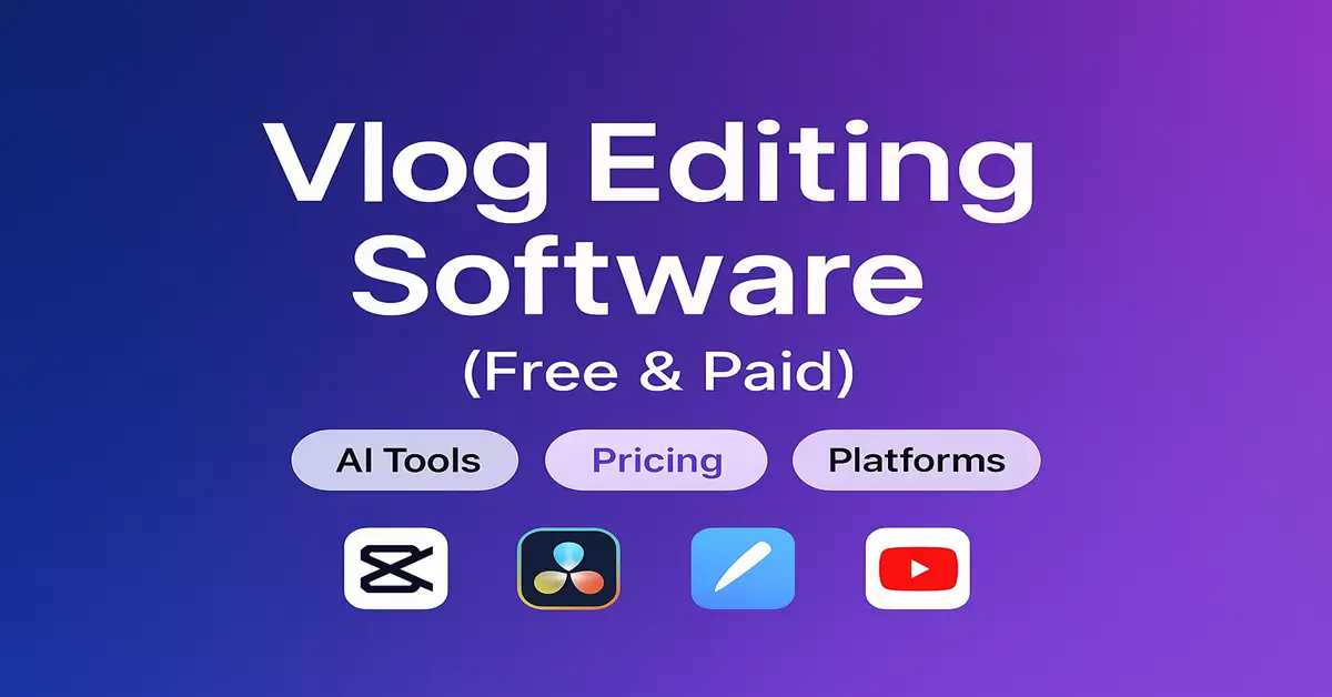 Best Vlog Editing Software
